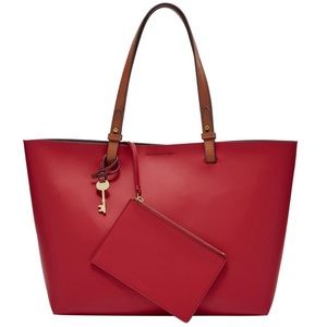 Fossil Rachel Tote Two-Tone Colors